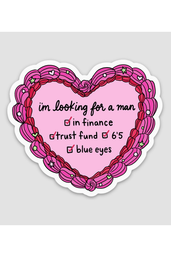 Trendy Sticker - Man in Finance