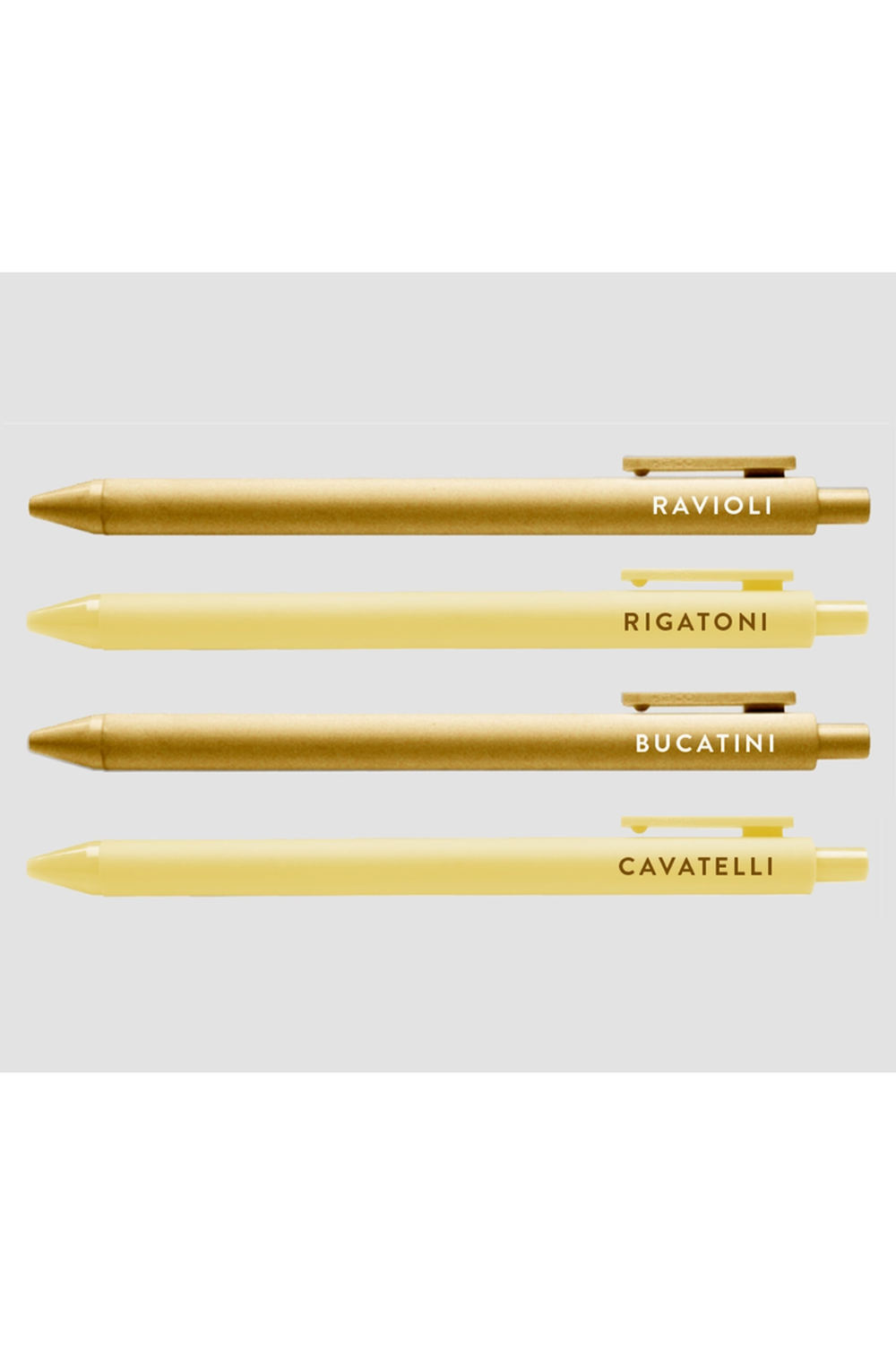 Trendy Pen Set - Pasta Lovers