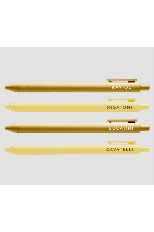 Trendy Pen Set - Pasta Lovers