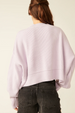 FP Easy Street Crop Pullover - Frost Lavender