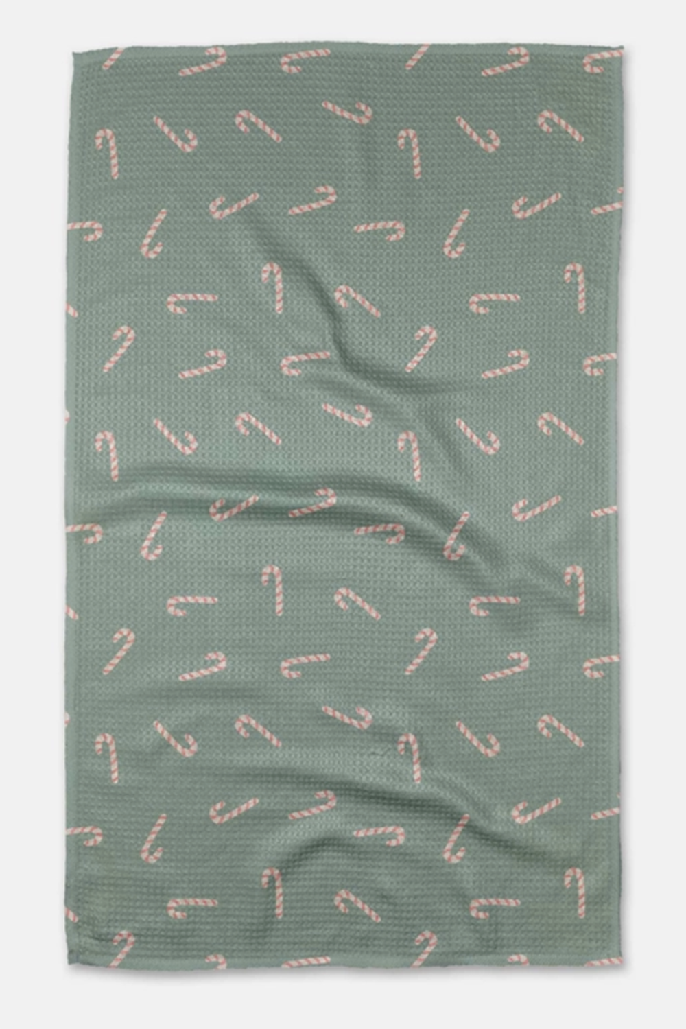 Geometry Kitchen Tea Towel - Cute Candy Canes