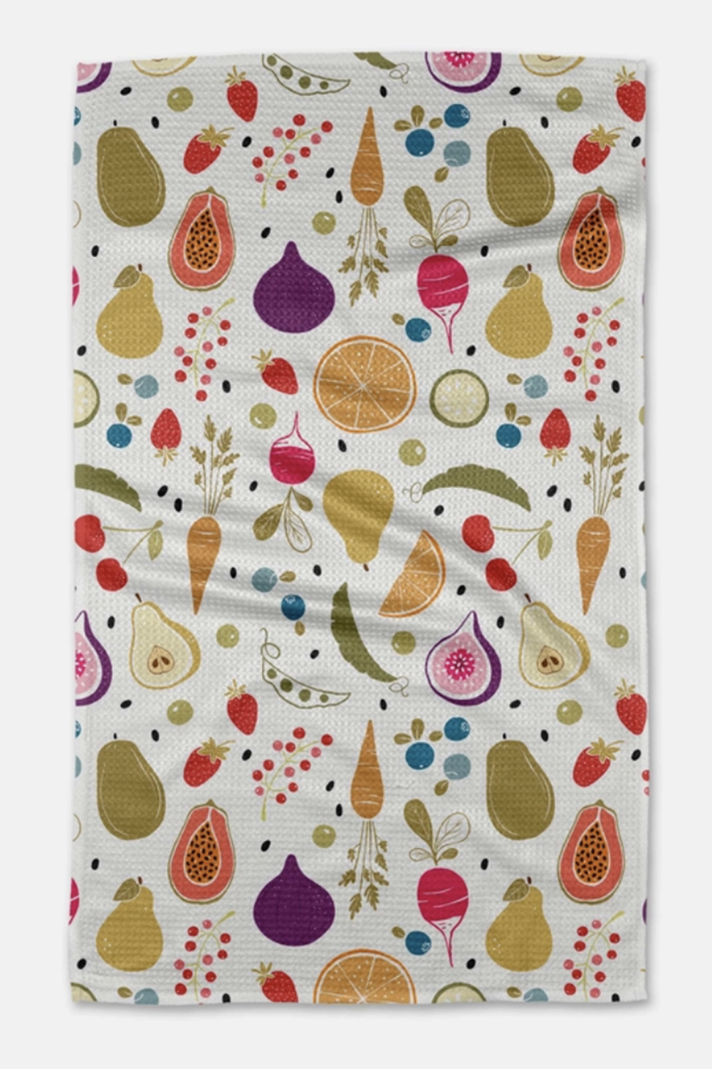 Geometry Kitchen Tea Towel - Farmers Market