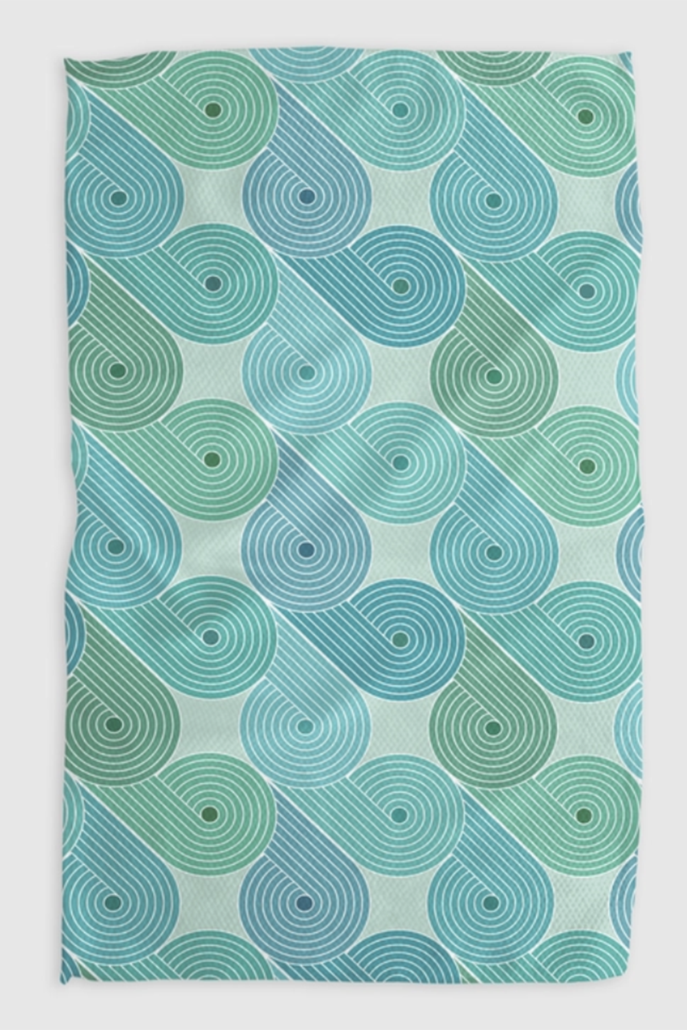 Geometry Kitchen Tea Towel - Rolling Winds