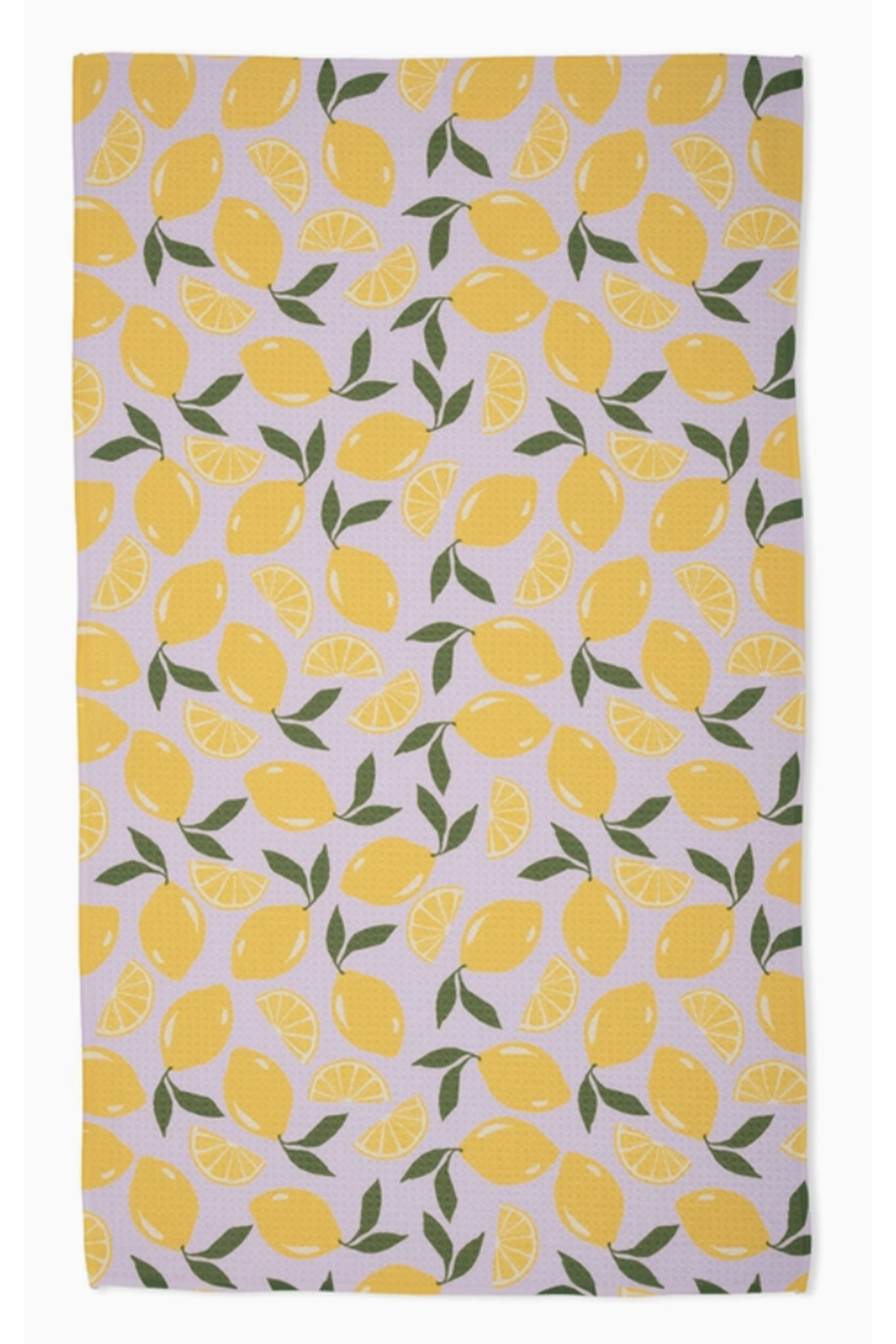 Geometry Kitchen Tea Towel - Sweet Lemon