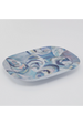 Local Melamine Rectangular Platter - Flowing Shells