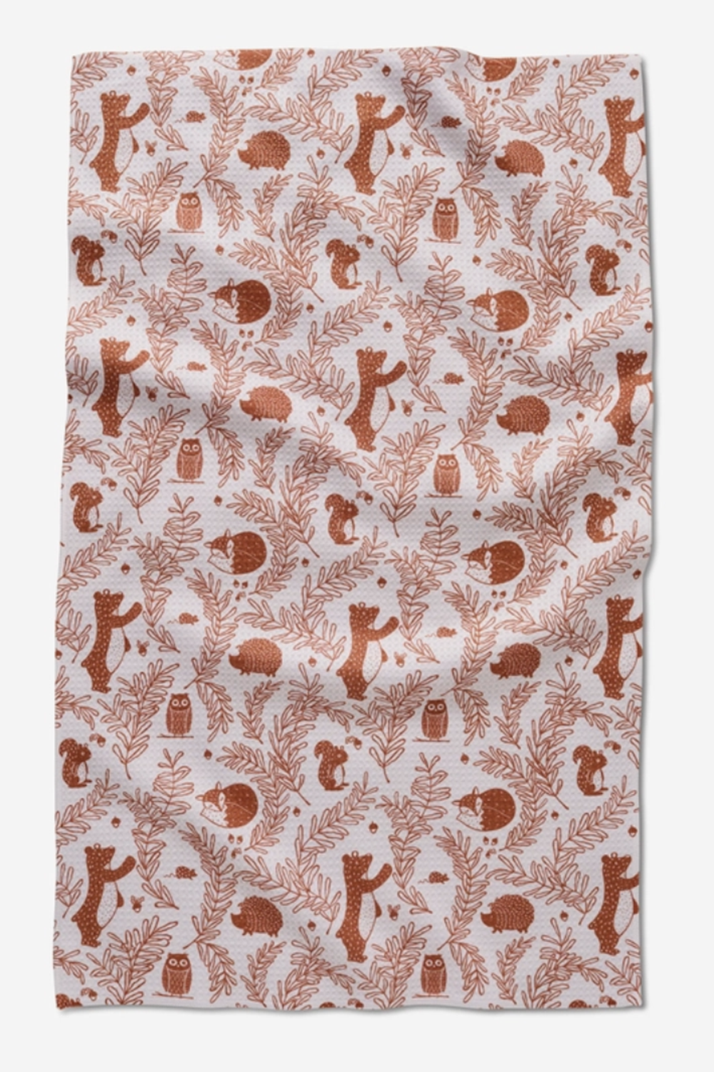 Geometry Kitchen Tea Towel - Whimsical Woodland