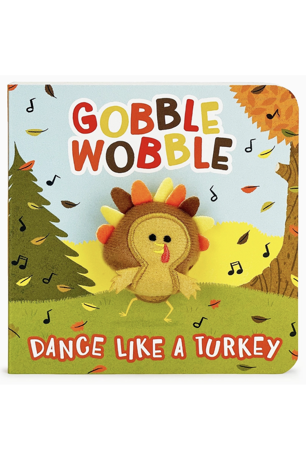 Finger Puppet Book - Gobble Wobble Turkey