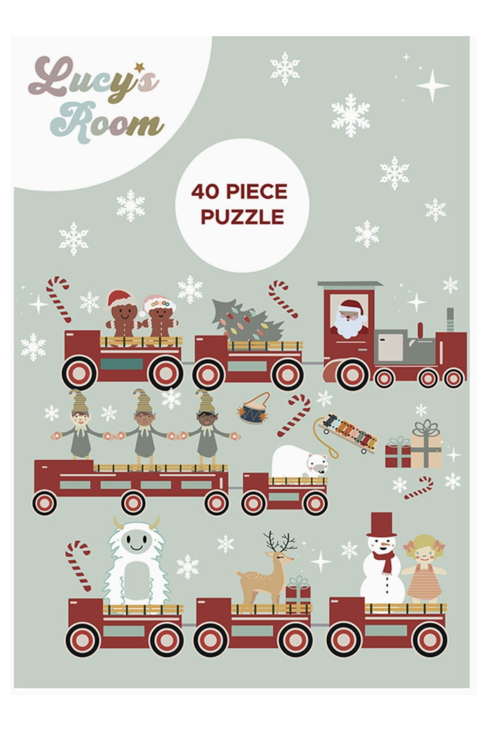 Christmas Puzzle - Christmas Train