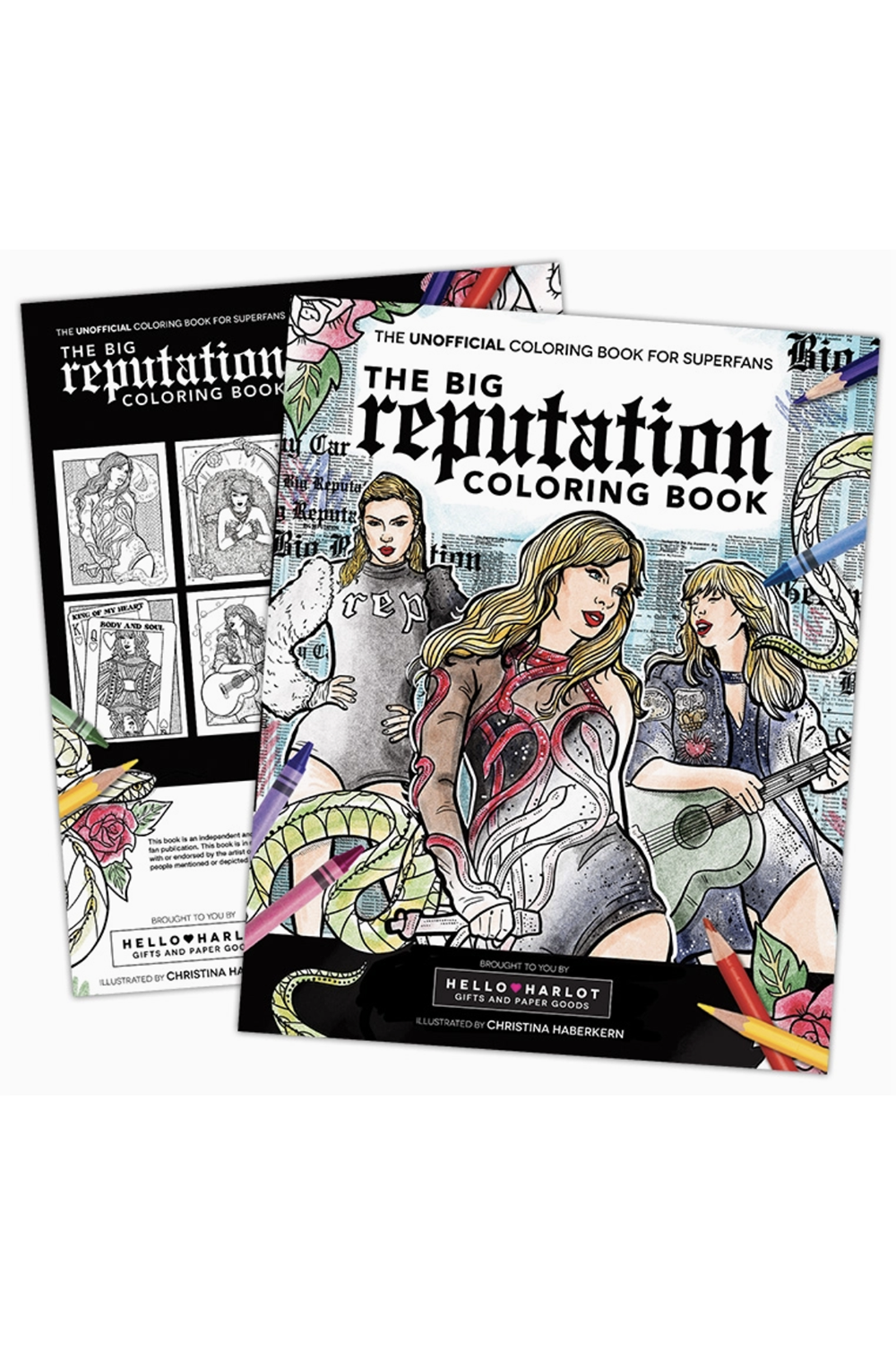 Taylor Swift Coloring Book - Reputation