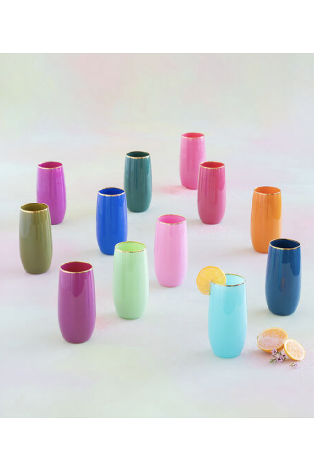 Sugar Plum Stemless Flute Tumbler