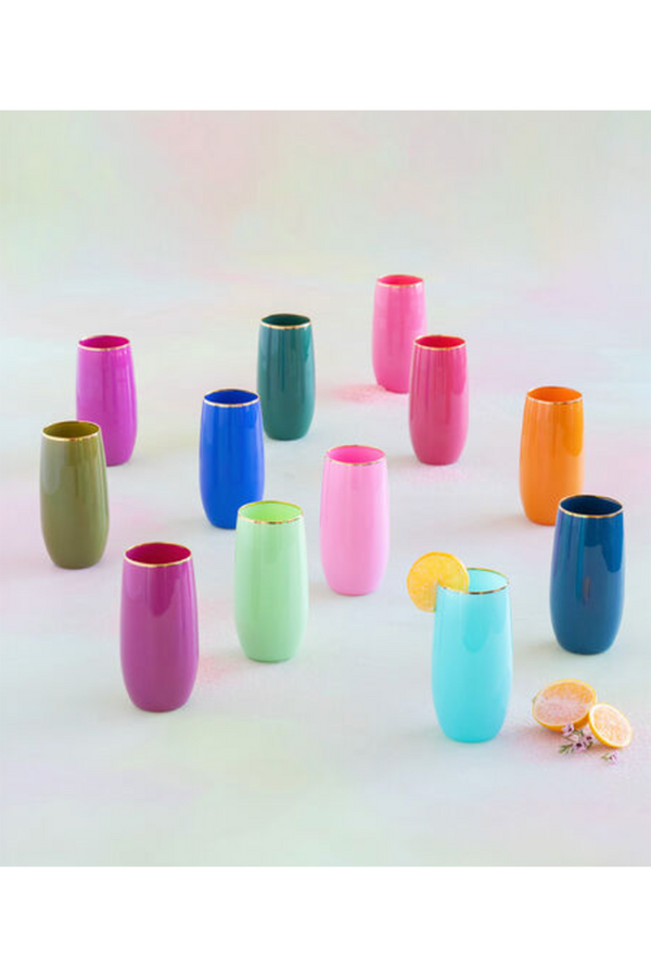 Sugar Plum Stemless Flute Tumbler