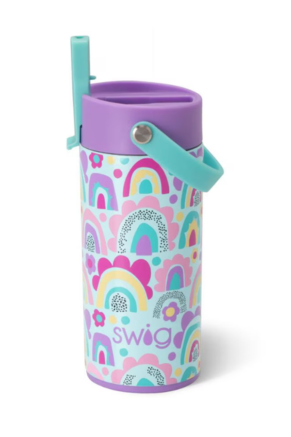 Swig Flip & Sip Slim Tumbler - Rainglow