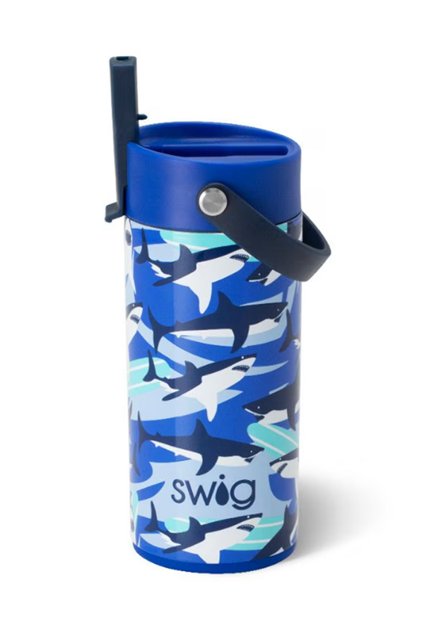 Swig Flip & Sip Slim Tumbler - Shark