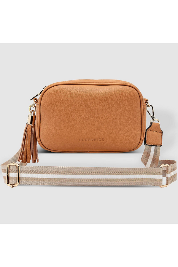 Jacinta Crossbody - Metallic Camel