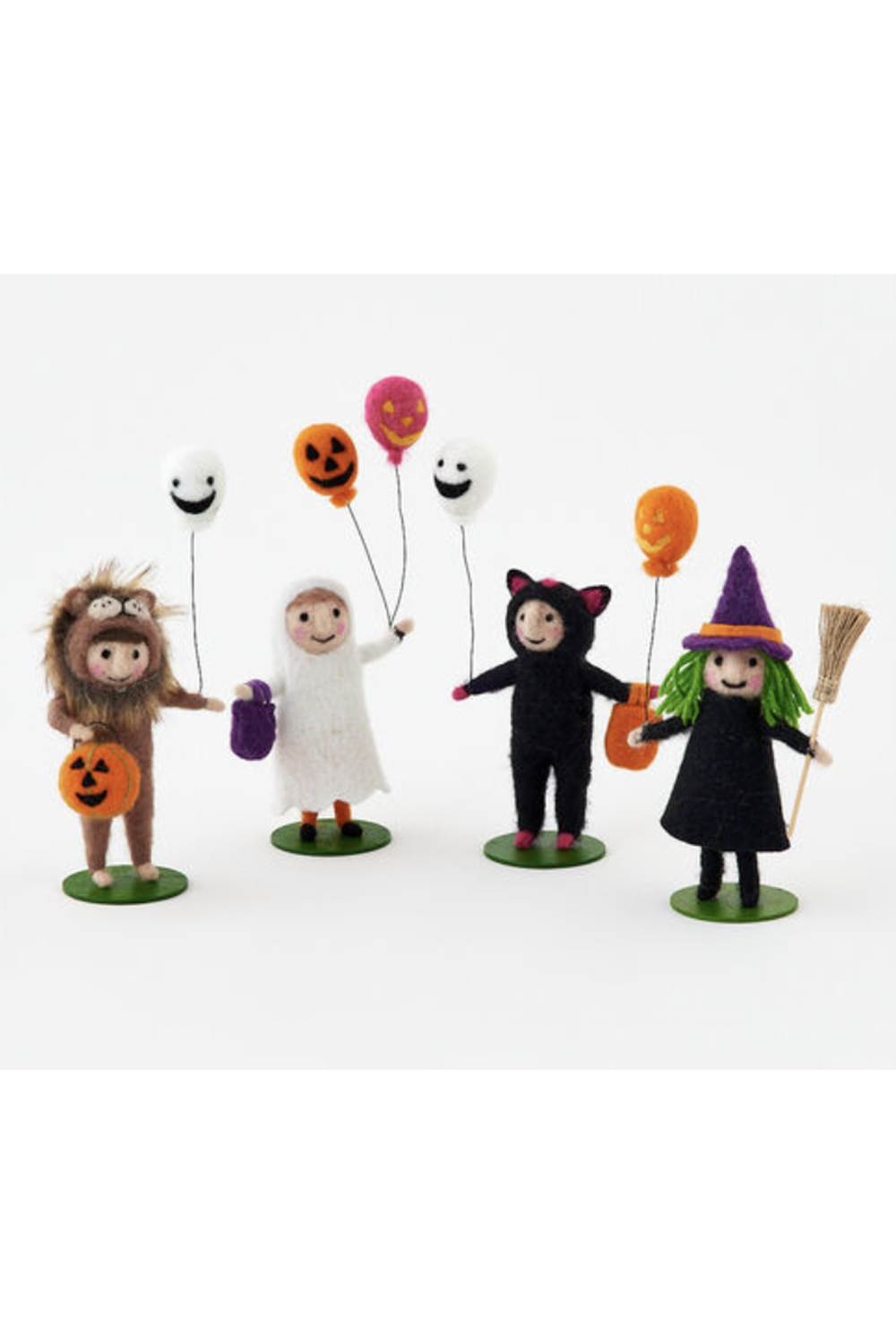 Wool Trick or Treater Figure