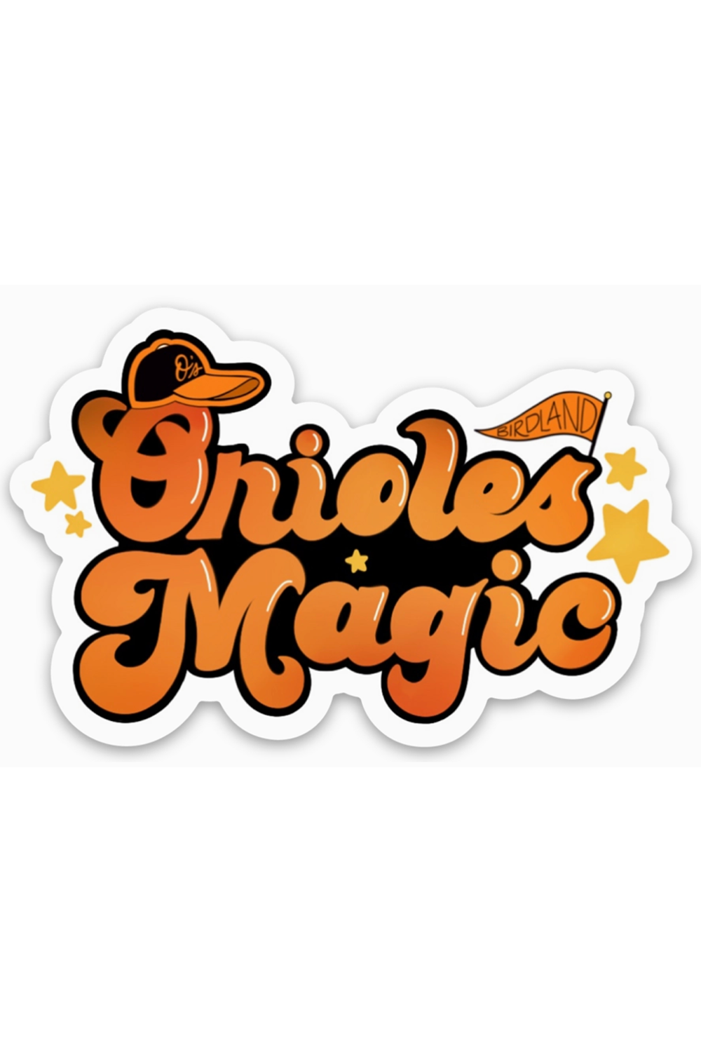 Trendy Sticker - Orioles Magic