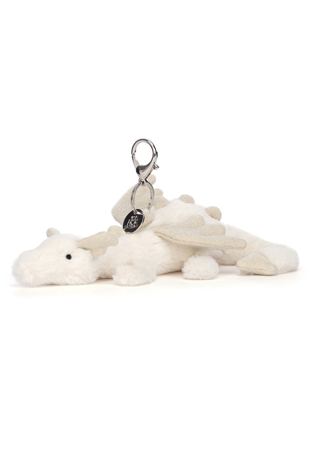 JELLYCAT Bag Charm - Dragon Snow