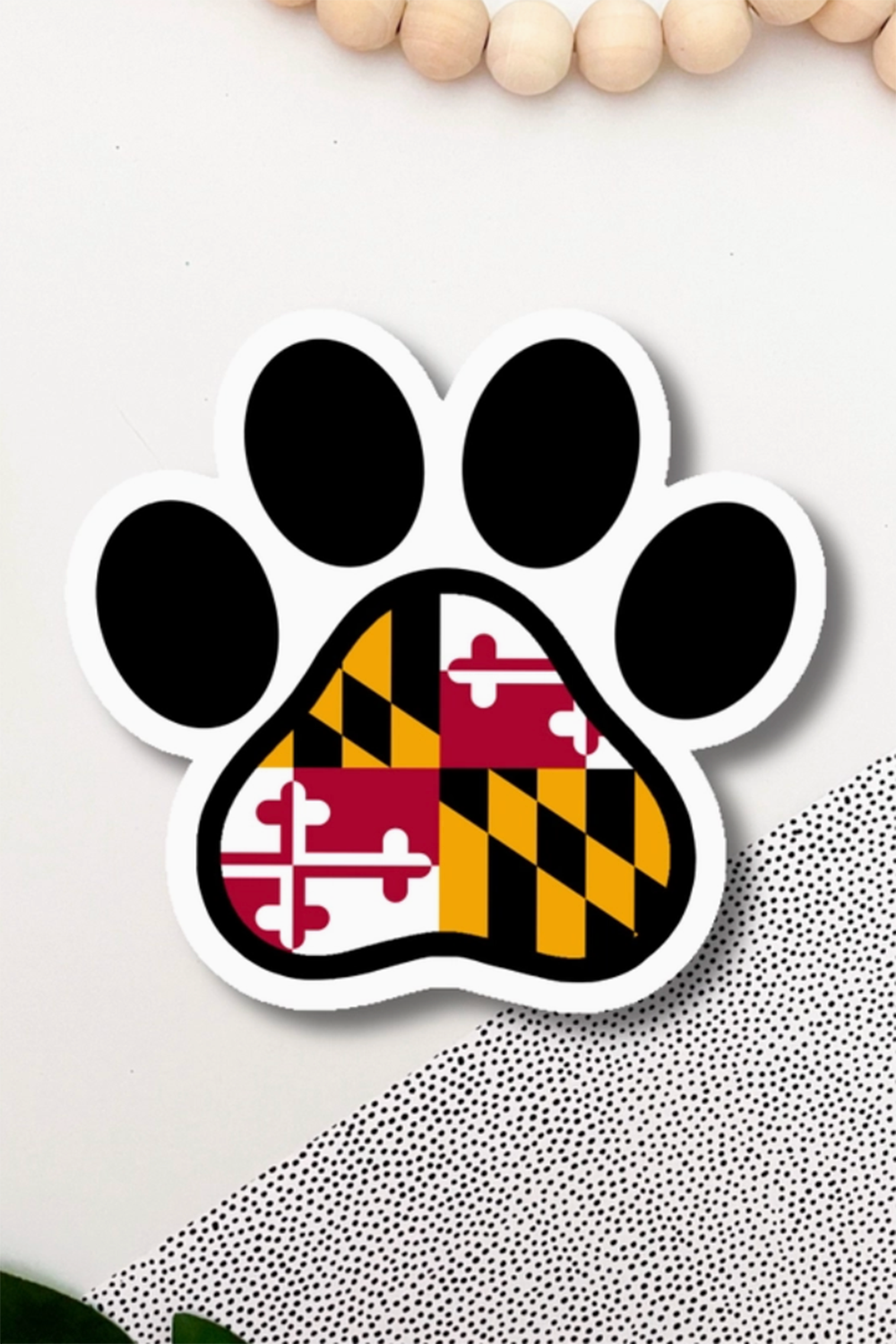 Trendy Sticker - Maryland Paw