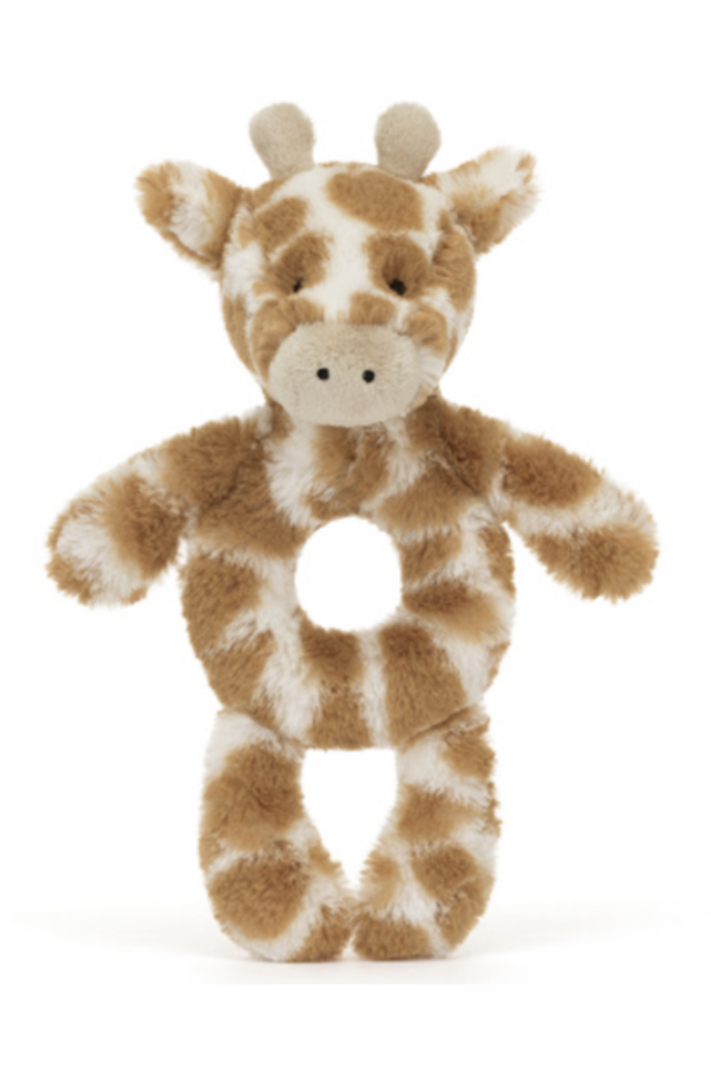 JELLYCAT Bashful Ring Rattle - Giraffe