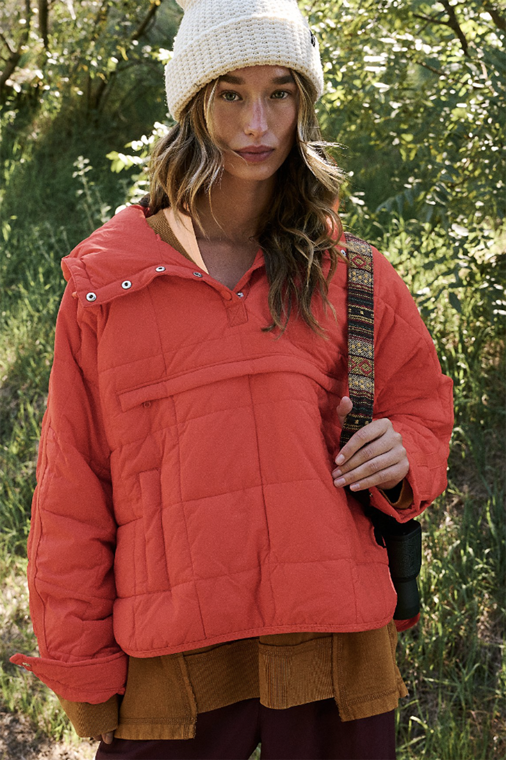 FP Pippa Puffer Pullover - Cherry Tomato