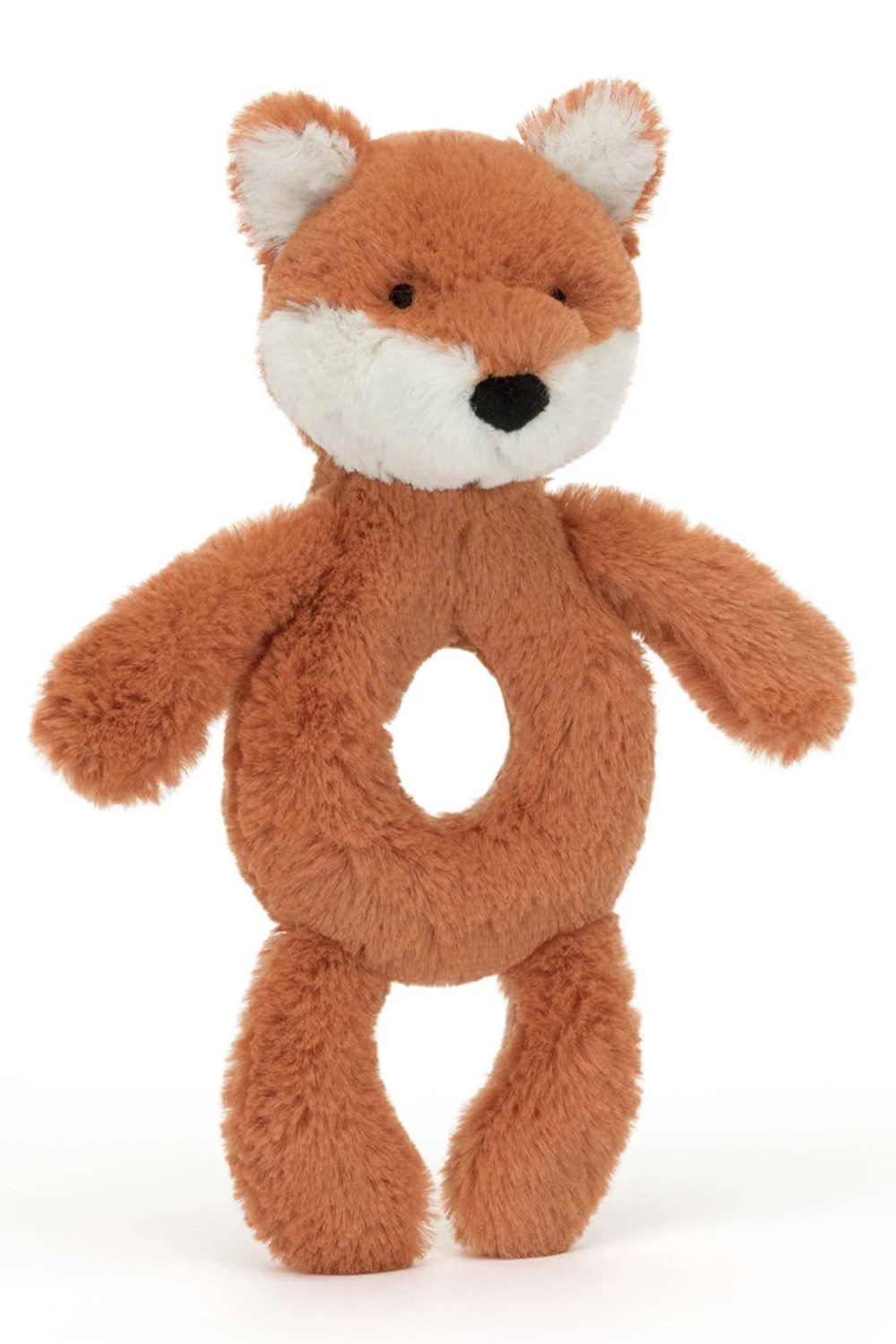 JELLYCAT Bashful Ring Rattle - Fox Cub