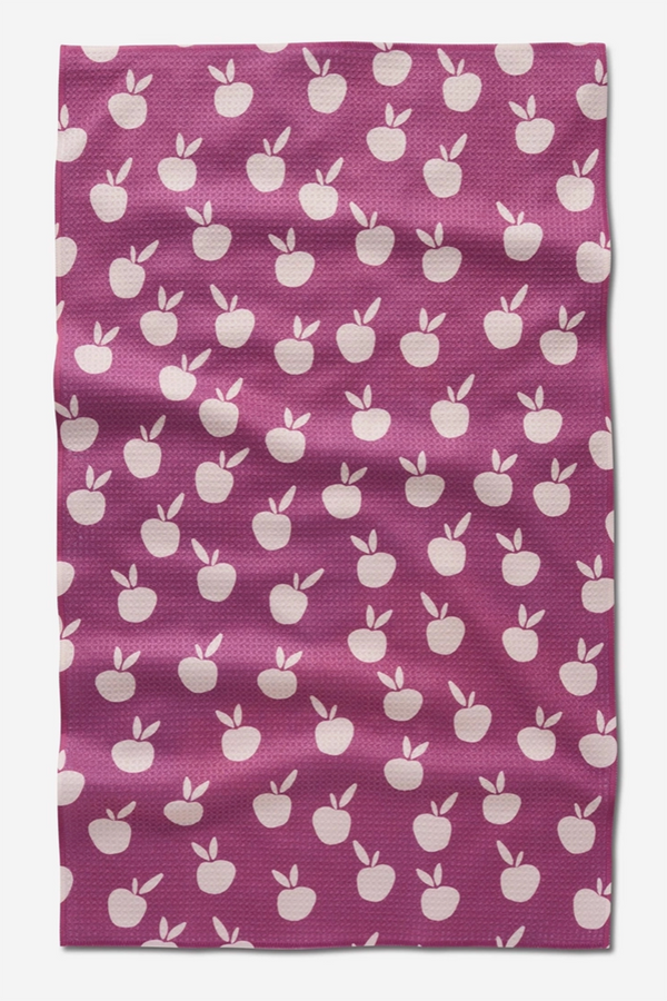 Geometry Kitchen Tea Towel - Autumn Apple