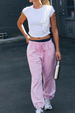 FP Sprint to the Finish Pants - Powder Pink