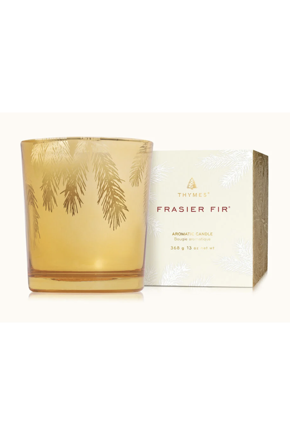 Frasier Fir 13oz Poured Candle in Box - Gilded Gold