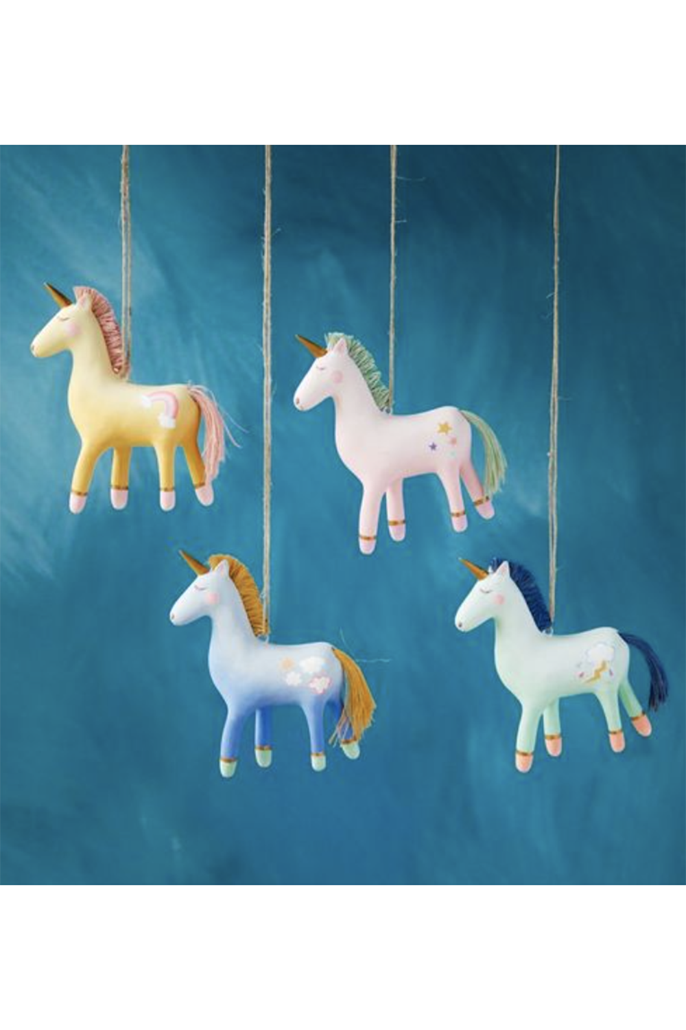 Funky Ornament - Unicorn Friends