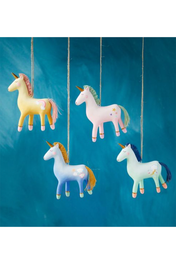 Funky Ornament - Unicorn Friends