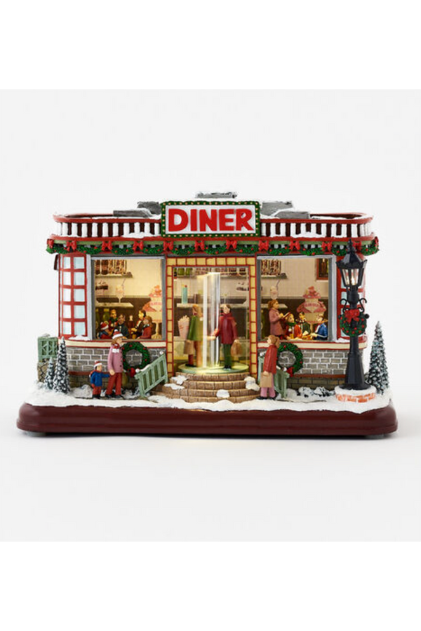 Animated Diner with Lights + Music (Copy)