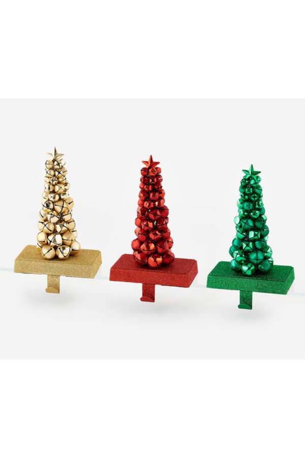 Jingle Tree Bell Stocking Holder