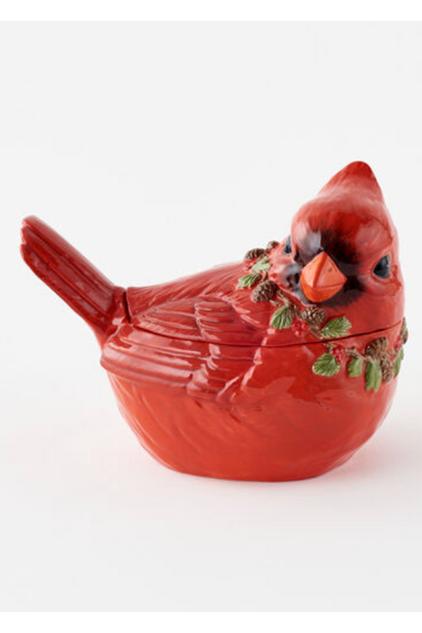 Cardinal Covered Box