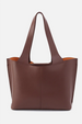 Vida Tote - Micro Pebbled Hide Chocolate