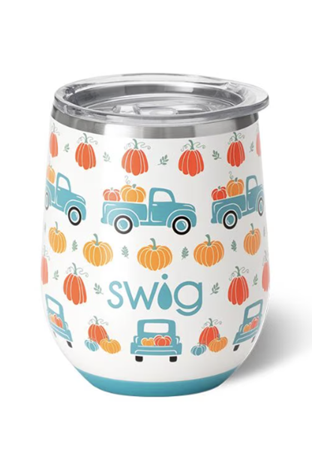 Modern Stemless Wine Tumbler - Pumpkin Patch