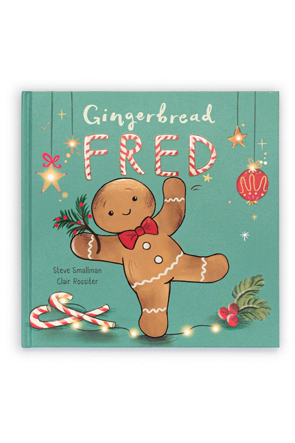 JELLYCAT Gingerbread Fred Book