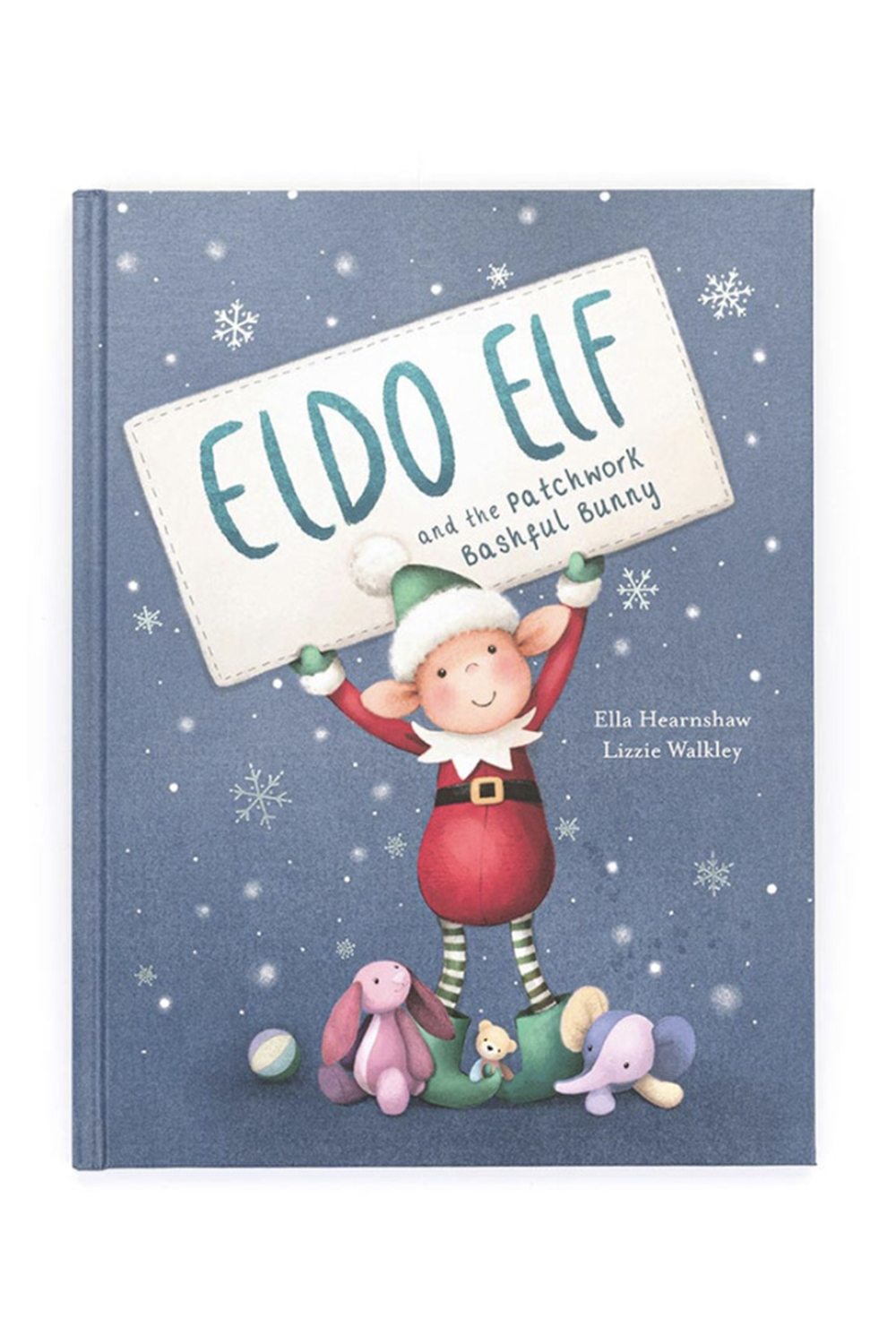 JELLYCAT Eldo Elf and the Patchwork Bashful Bunny Book