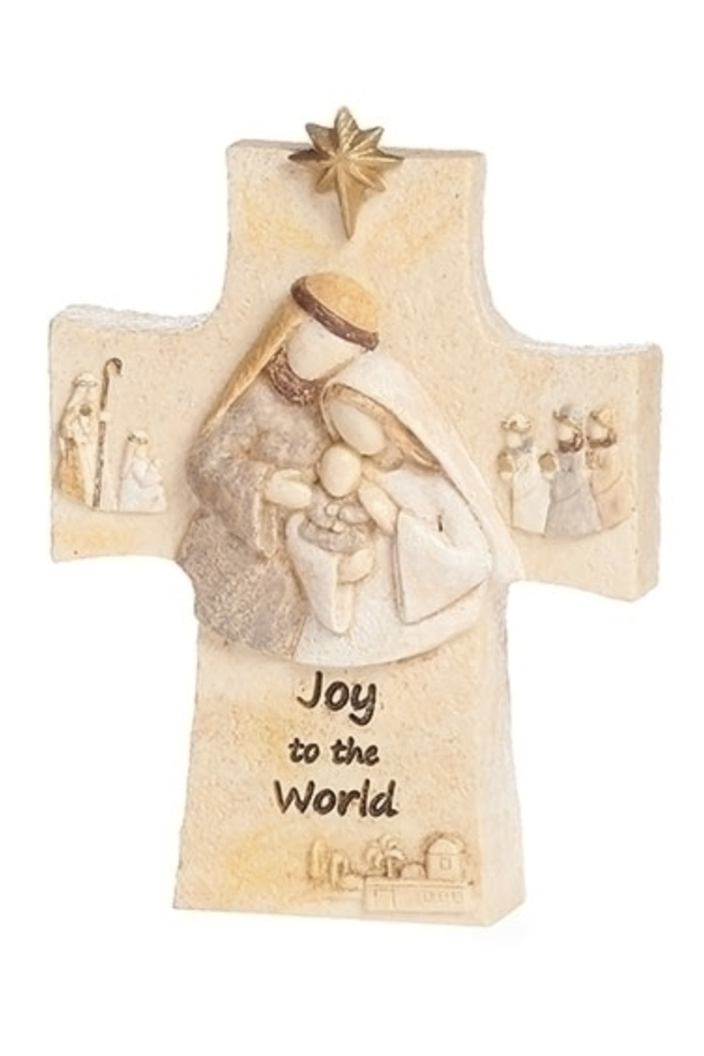 Mini Nativity Cross Joy