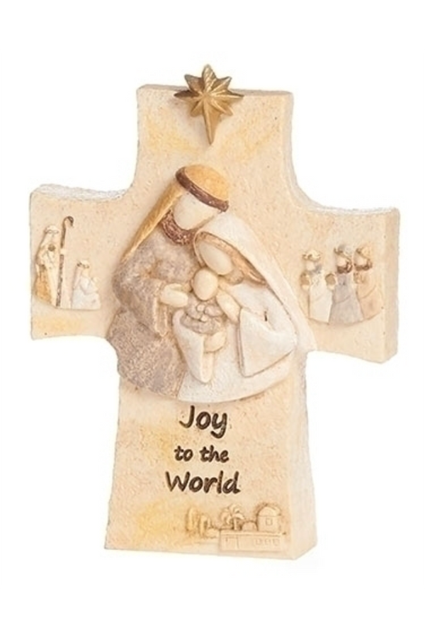 Mini Nativity Cross Joy