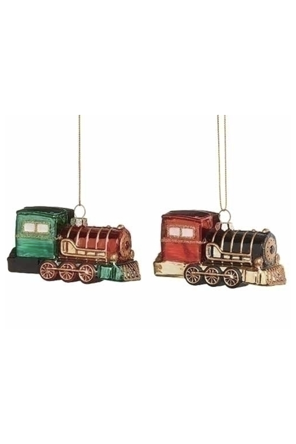 Glass Ornament - Train Engine