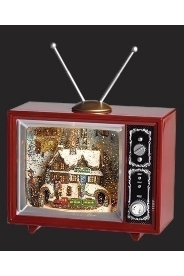 Lighted Swirl Train TV Figure