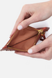 Carte Hobo Card Slot Wallet - Velvet Hide Rust