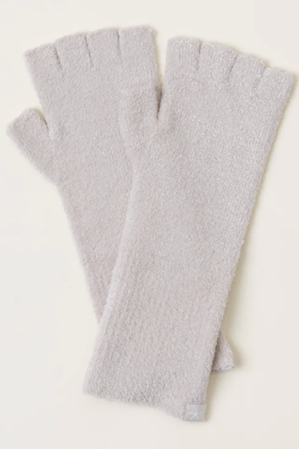 Cozy Lite Fingerless Gloves - Stone
