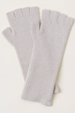 Cozy Lite Fingerless Gloves - Stone