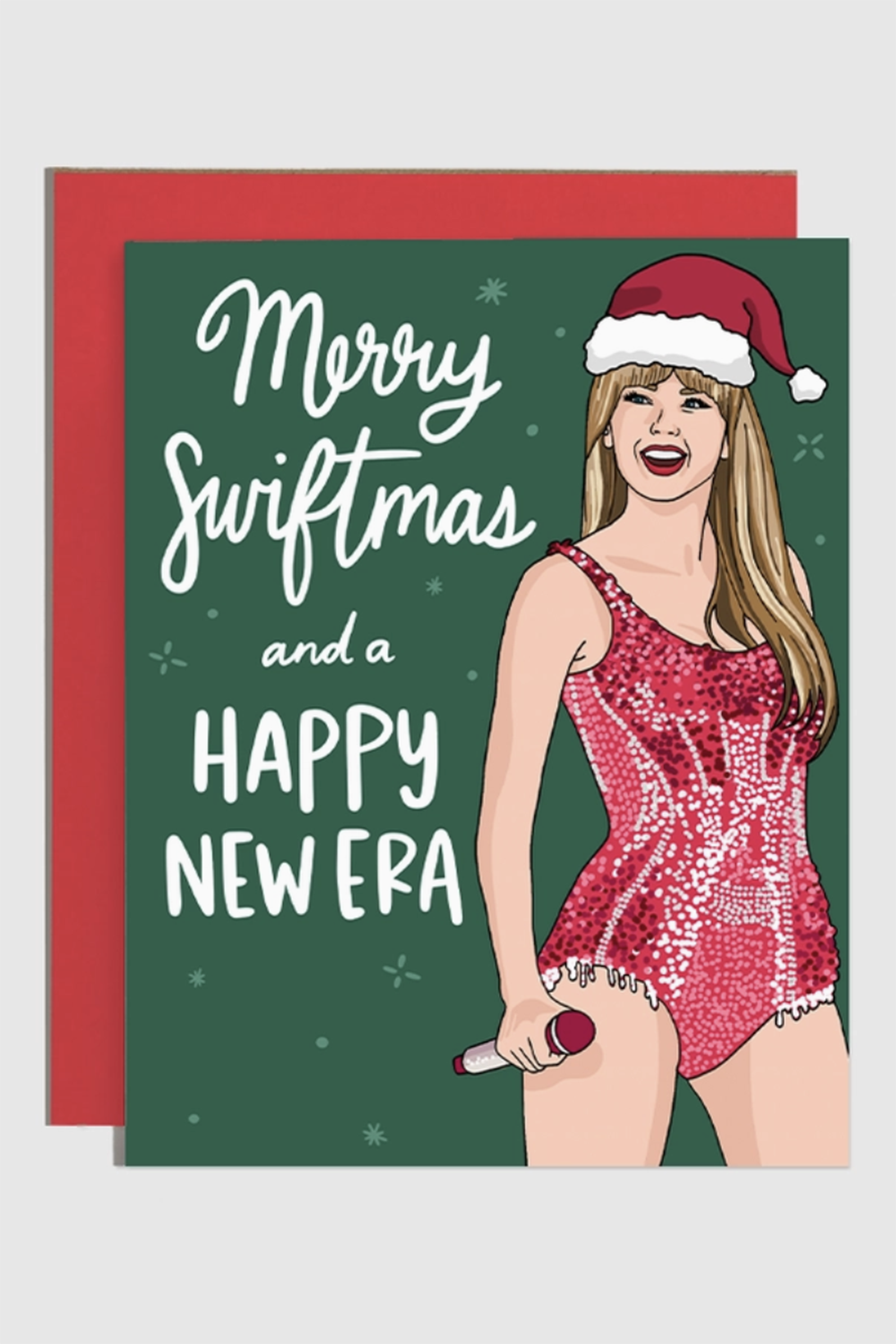 Trendy Holiday Card - Merry Swiftmas New Era