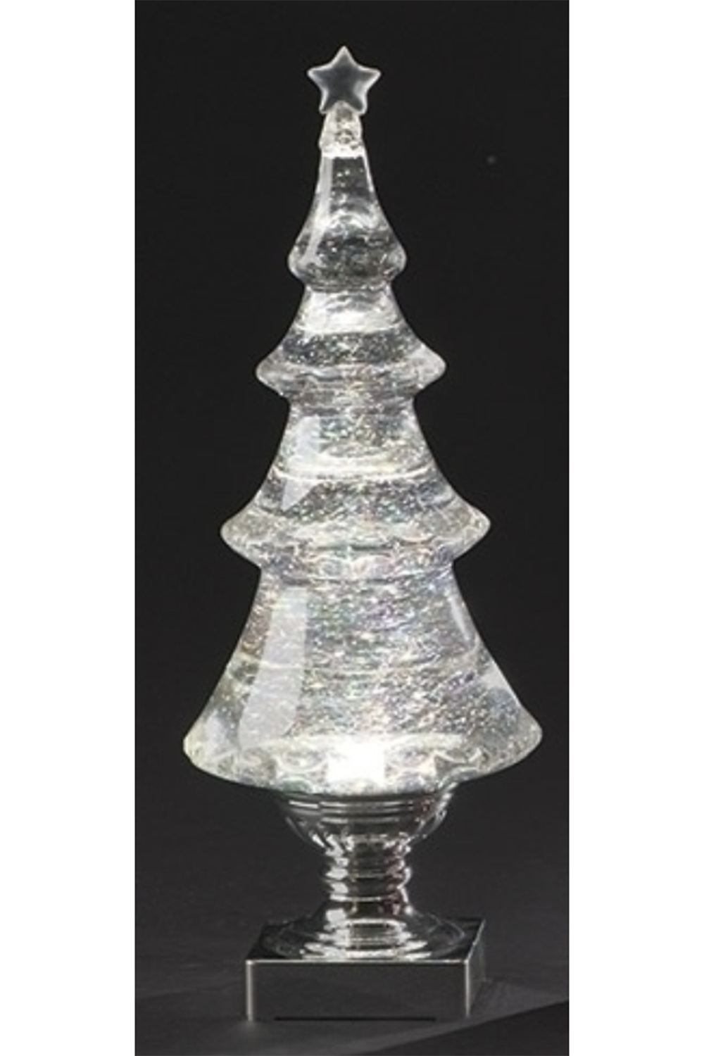 Lighted Four Tier Swirl Tree