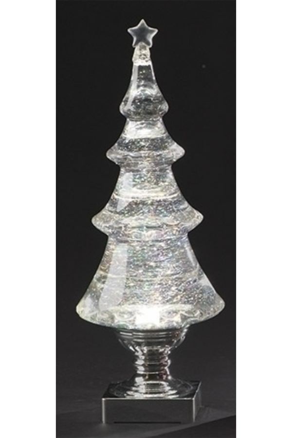 Lighted Four Tier Swirl Tree