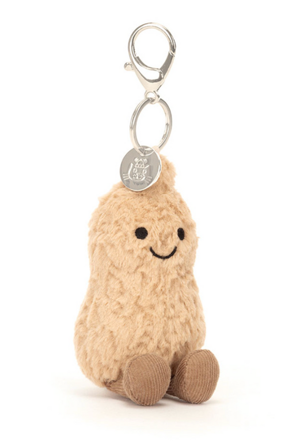 JELLYCAT Amuseable Bag Charm - Peanut