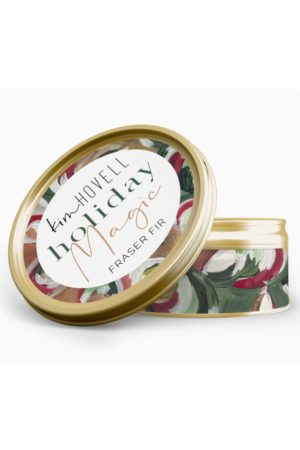 Kim Hovell + Annapolis Mini Tin Candle - Holiday Magic