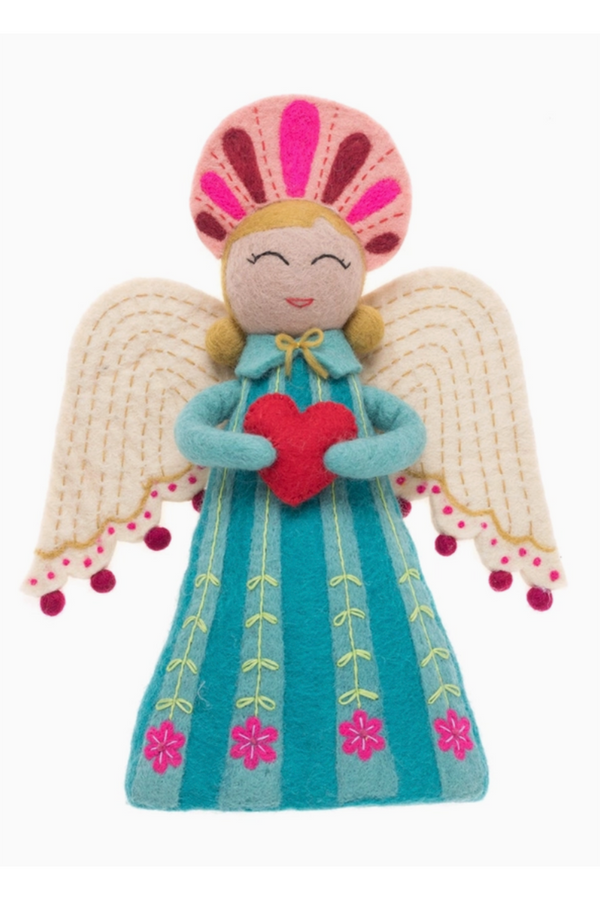 Celestial Felt Tree Topper - Carol